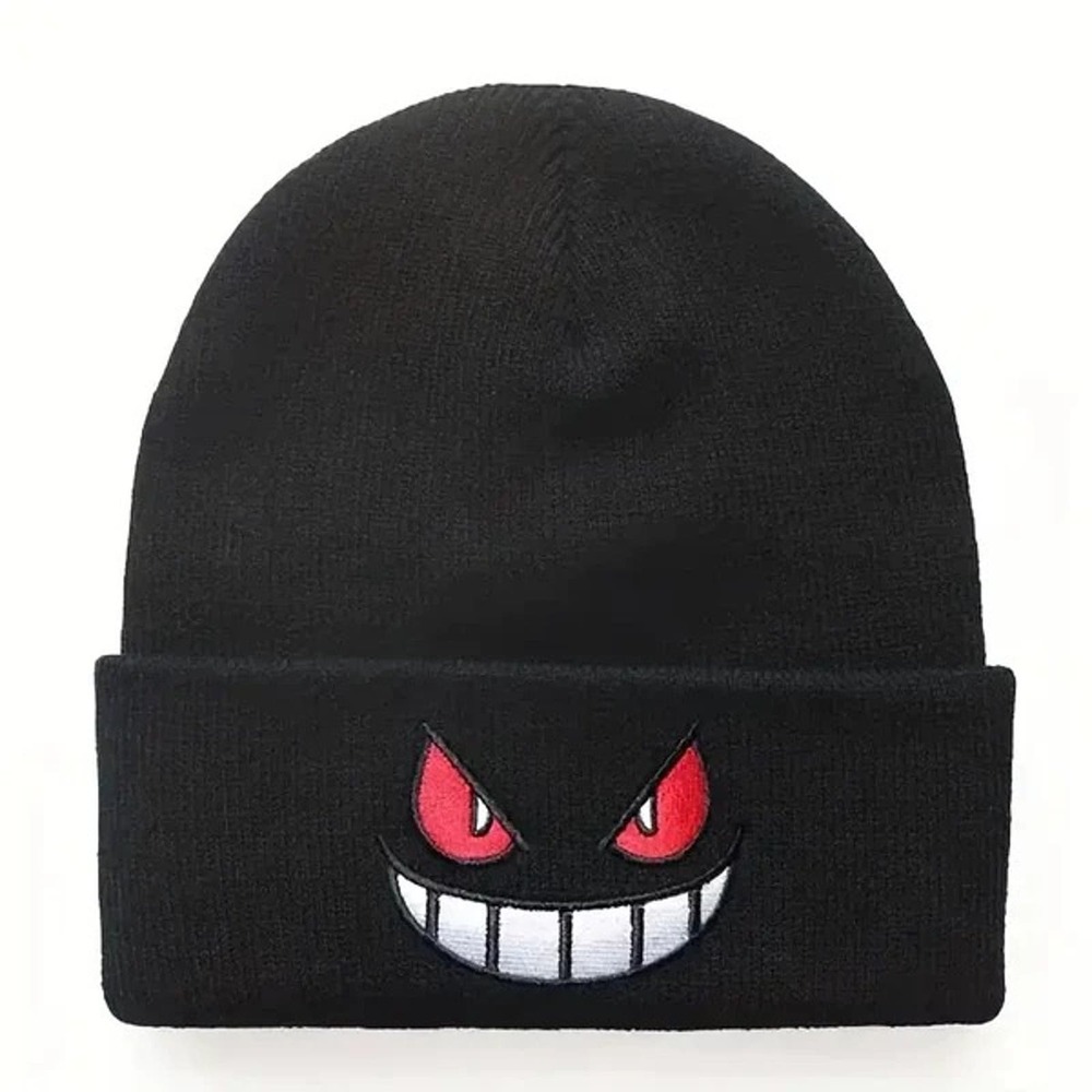 Gengar Beanie Black